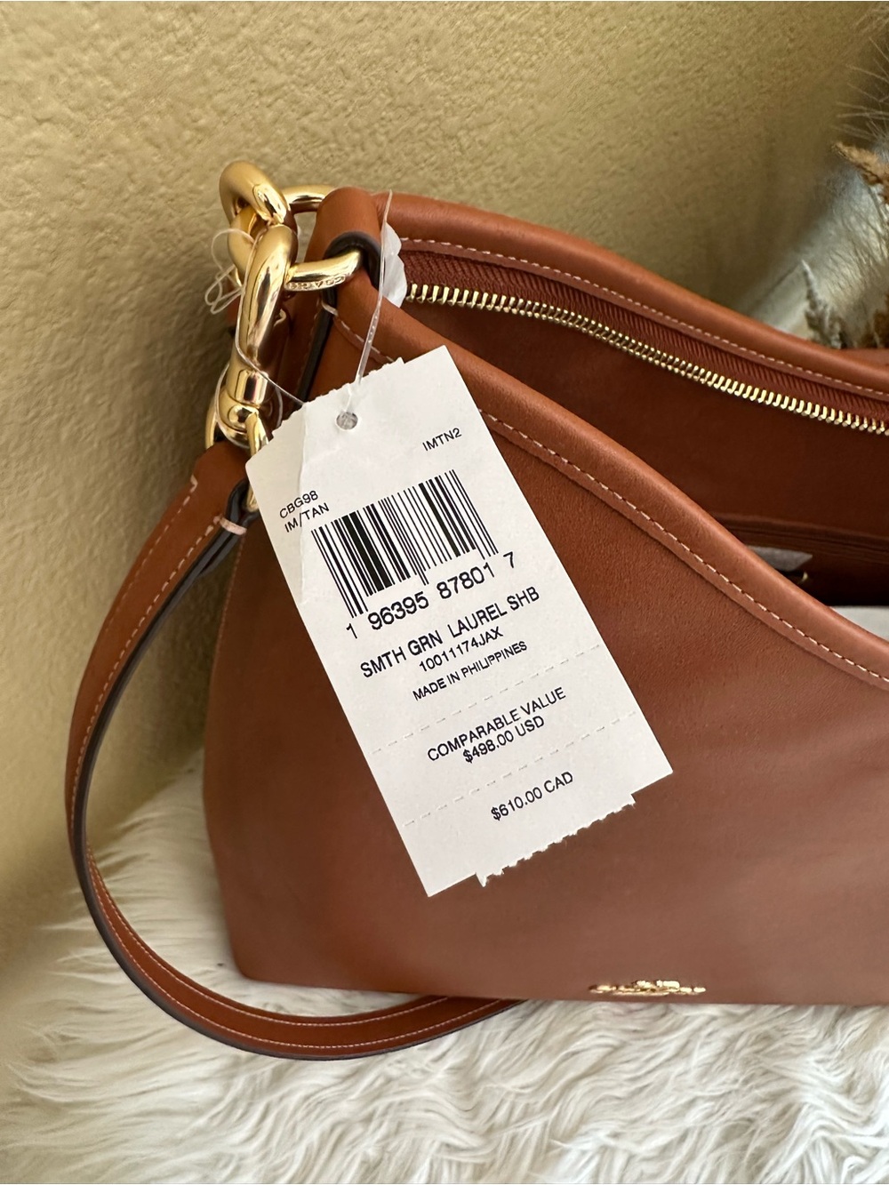 Coach Hobo Laurel Large Shoulder Bag - Picture 12 of 15
